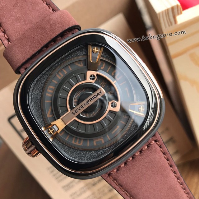 Sevenfriday自動機械男表 型號M2-2 七個星期五休閒高端男表  gjs2059